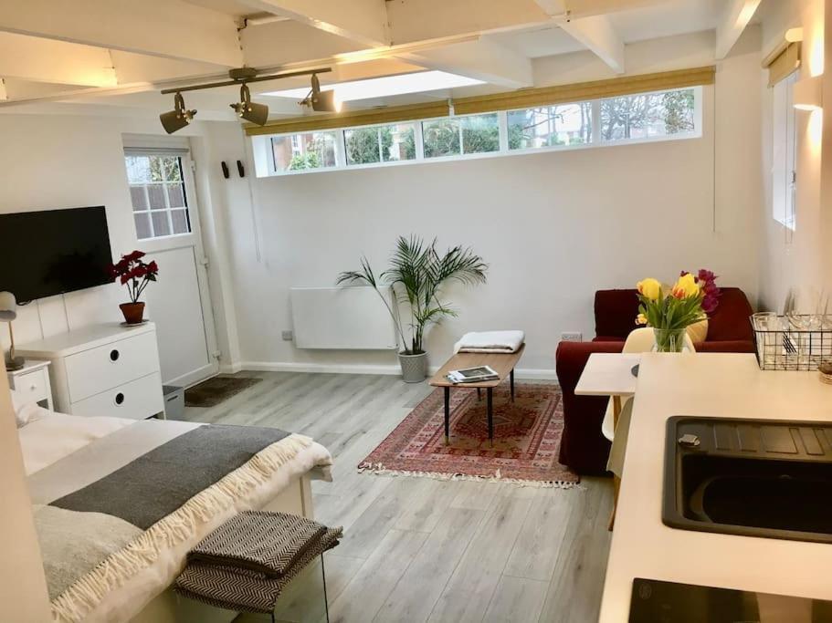 Brighton Boutique Garden Studio With Free Parking Exterior foto